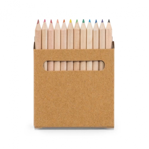Kit para colorir com 12 lápis -MB91747