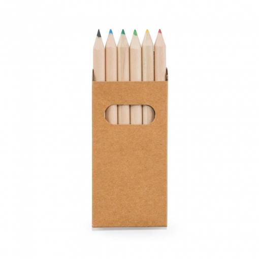Kit com 6 lápis de cor -MB91750