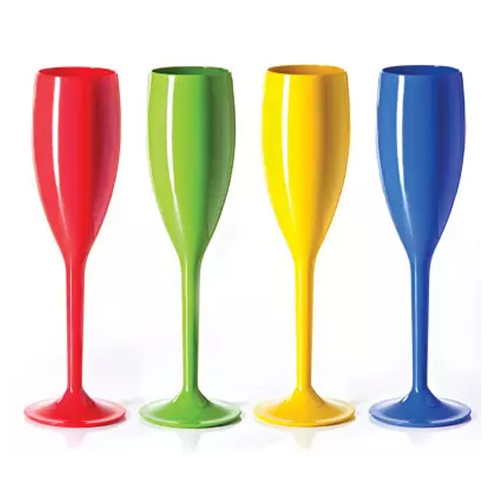 Taça plástica para champagne 150ml -MB01629