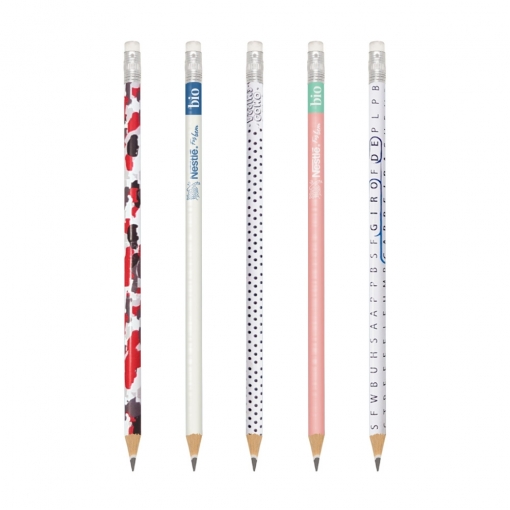 Lápis com borracha personalizável 360 graus-MB02176