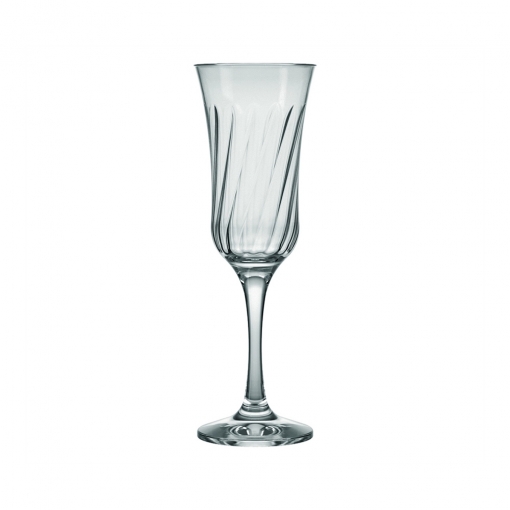 Taça de vidro para champanhe Lírio 195ml-MB02321