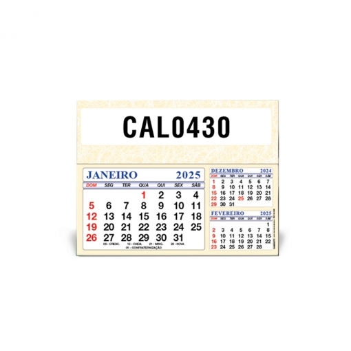 CALENDÁRIO DE MESA GRANDE COMERCIAL-MB02487