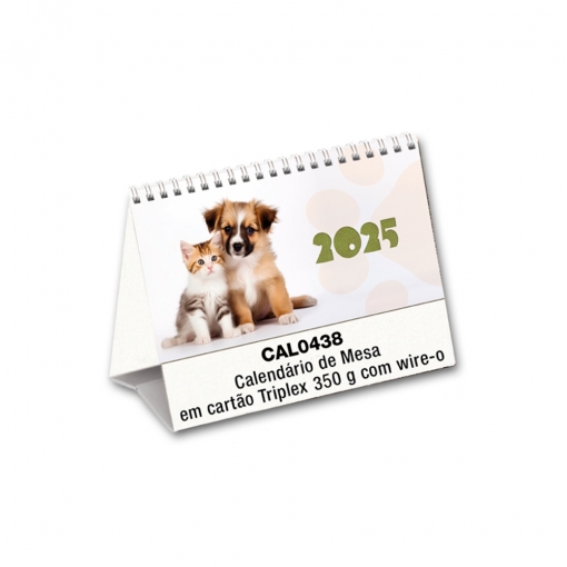 Calendário Triplex c/ WIRE-O-MB02493