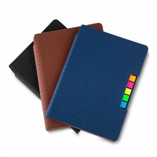 Caderno de Anotações com Sticky Notes 21X15CM-MB02541
