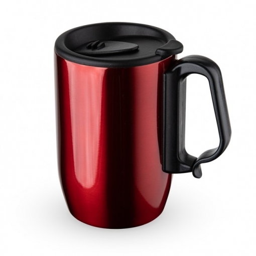 Caneca Inox Parede Dupla 400 ml-MB02731