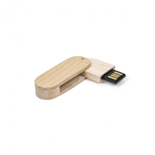 Pen Drive Bambu Giratório 4GB/8GB/16GB/32GB-MB02933