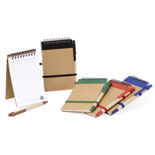 Bloco de Anotações Ecológico com Caneta 14,9 x 9,0-MB03051
