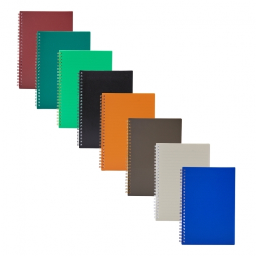 Caderno A5 Plástico 21,2 x 15,0-MB03065