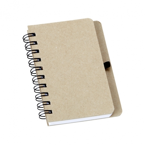 Caderneta em Kraft com Porta Caneta 14,0 x 10,5-MB03073