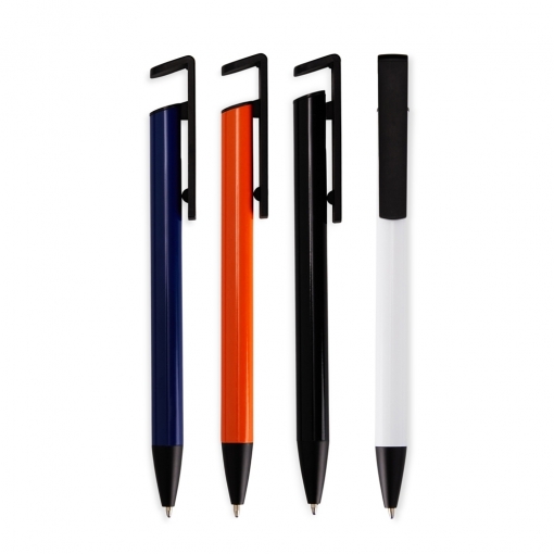 Caneta de Metal Com Apoio Para Celular-MB03079