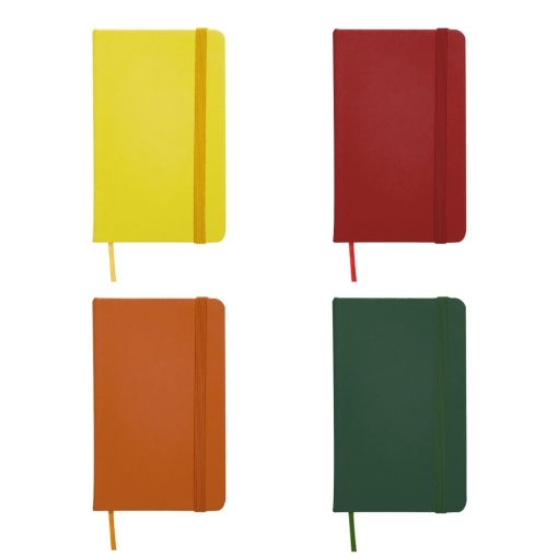 Caderno tipo moleskine 13,1 x 8,1-MB03307