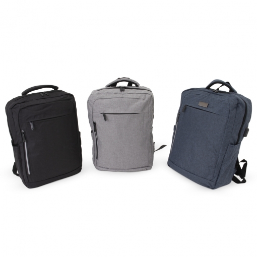 Mochila de Nylon USB 20 Litros-MB03665