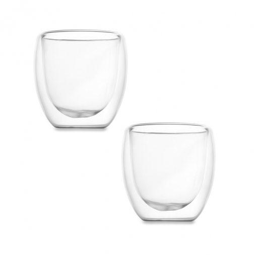 Conjunto com 2 copos de vidro-MB03709