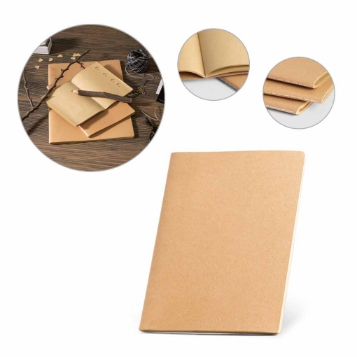 Caderno A4 com Capa em Cartão (30,0 x 21,0)-MB93272