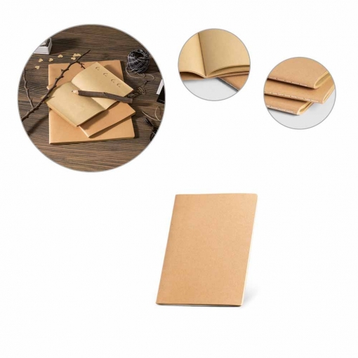 Caderno A6 com Capa em Cartão 10,0 x 14,5-MB93274