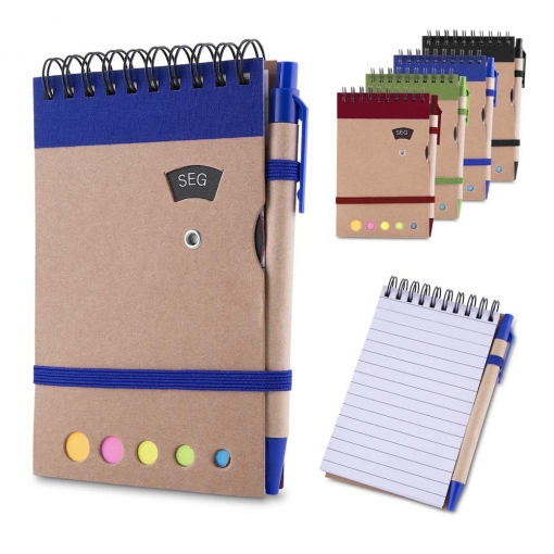 Mini Caderno com Caneta-mB03899