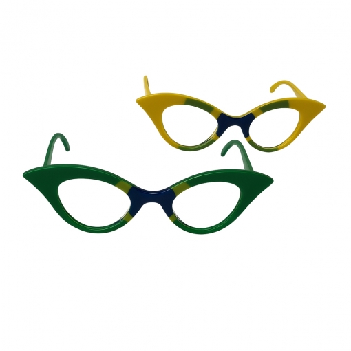 Óculos verde e amarelo-mB03921