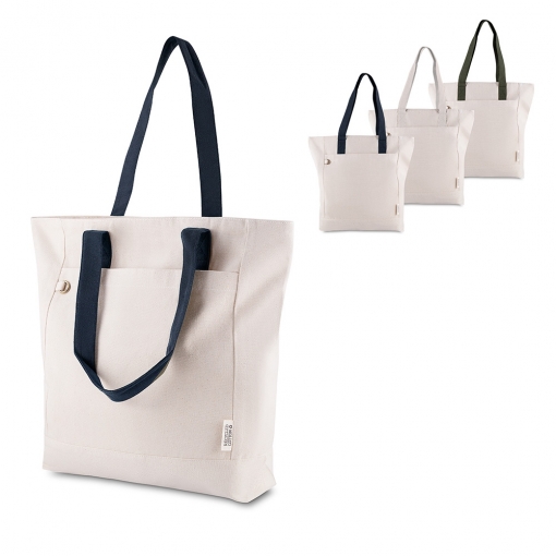 Sacola em Algodão Reciclado 280g/m²-mB04009