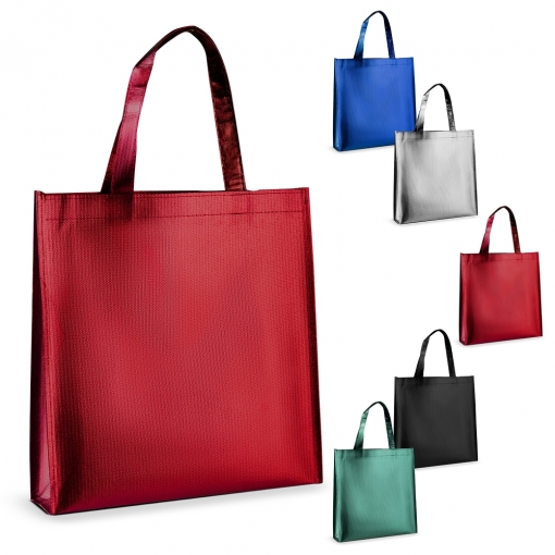 Sacola em TNT Laminado 90g/m² (34x35x8cm)-mB04025