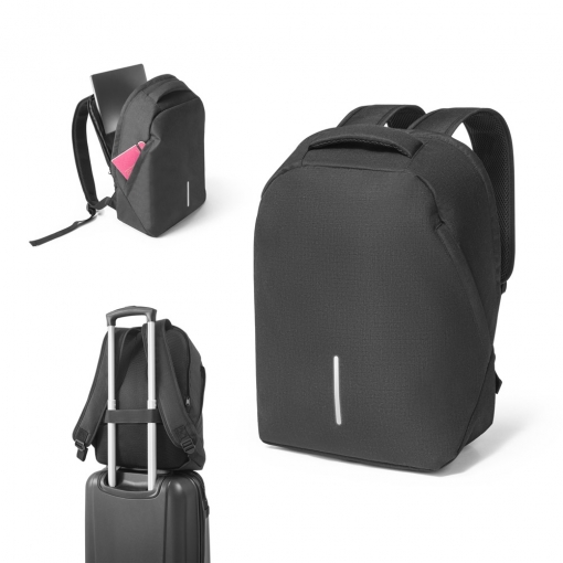 Mochila com sistema antiroubo para notebook em 600D e ripstop 15.6-mb92336