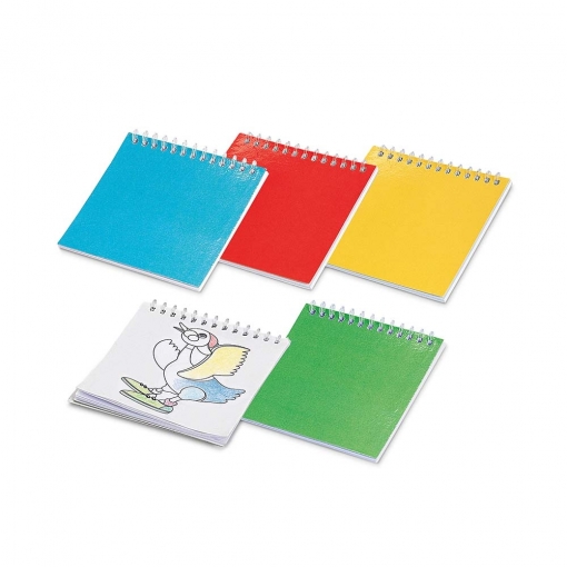 Caderno para colorir CUCKOO, 9 x 9 cm-mb93466