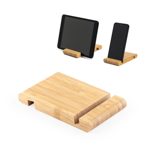 Suporte para celular em bambu-mb93640