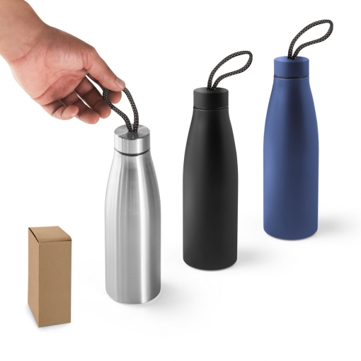 Squeeze em aço inox com pega 710 mL-mb94271