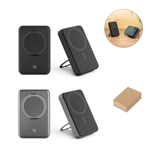 Bateria portátil em ABS 100% reciclado 10.000 mAh-mb97143