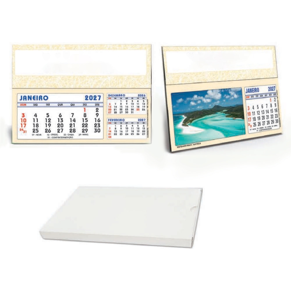 CALENDÁRIO DE MESA PEQUENO
