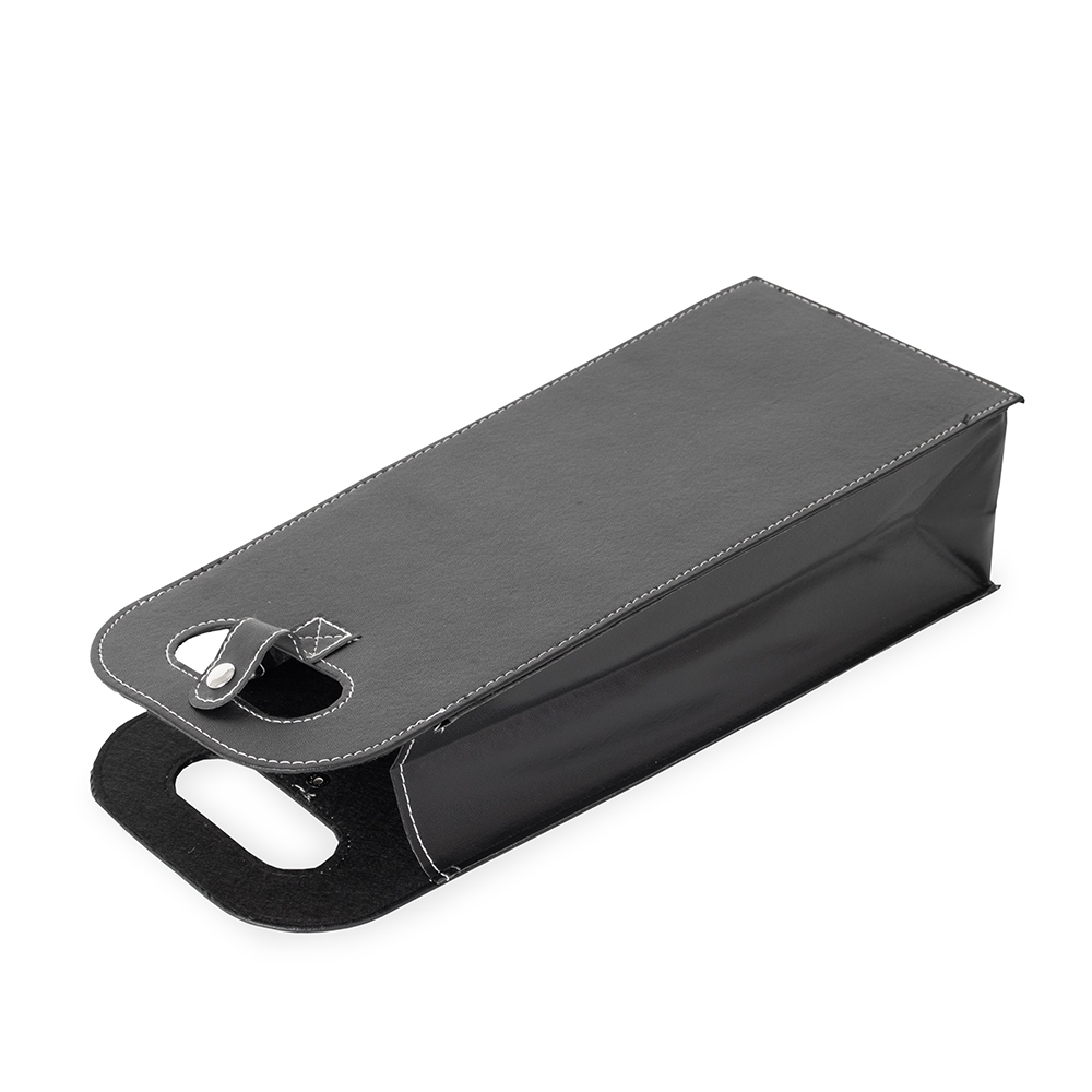 Porta-Vinho Duplo Couro Sintético