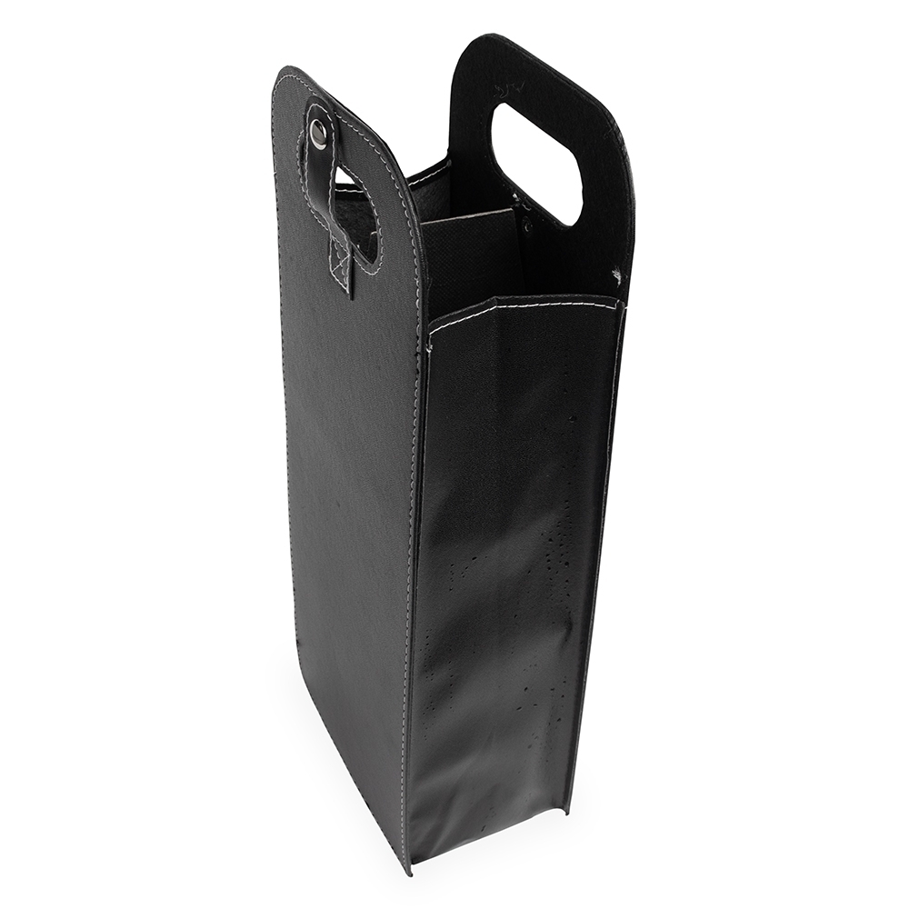 Porta-Vinho Duplo Couro Sintético