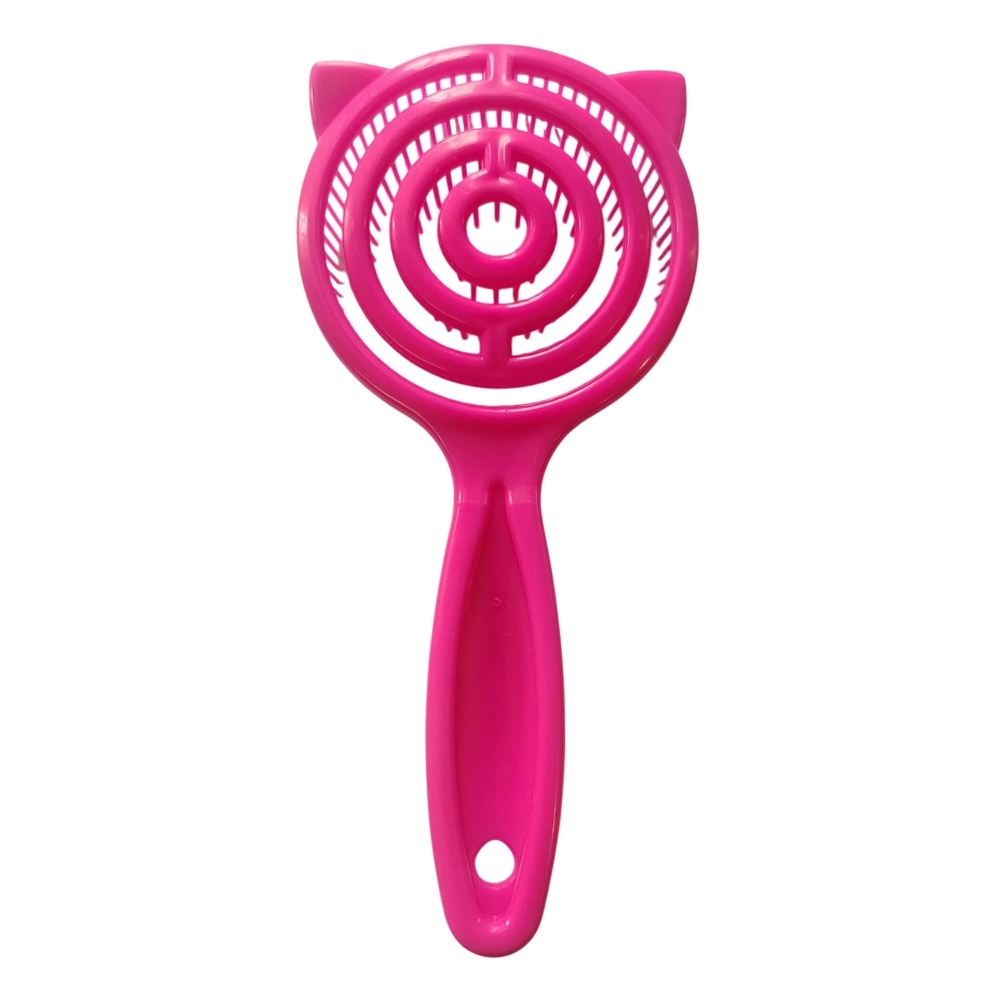 Escova de cabelo gatinho