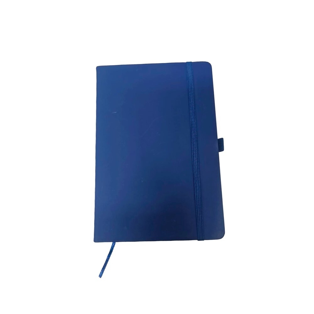 Caderneta Emborrachada com Porta Caneta e Marcador de Página