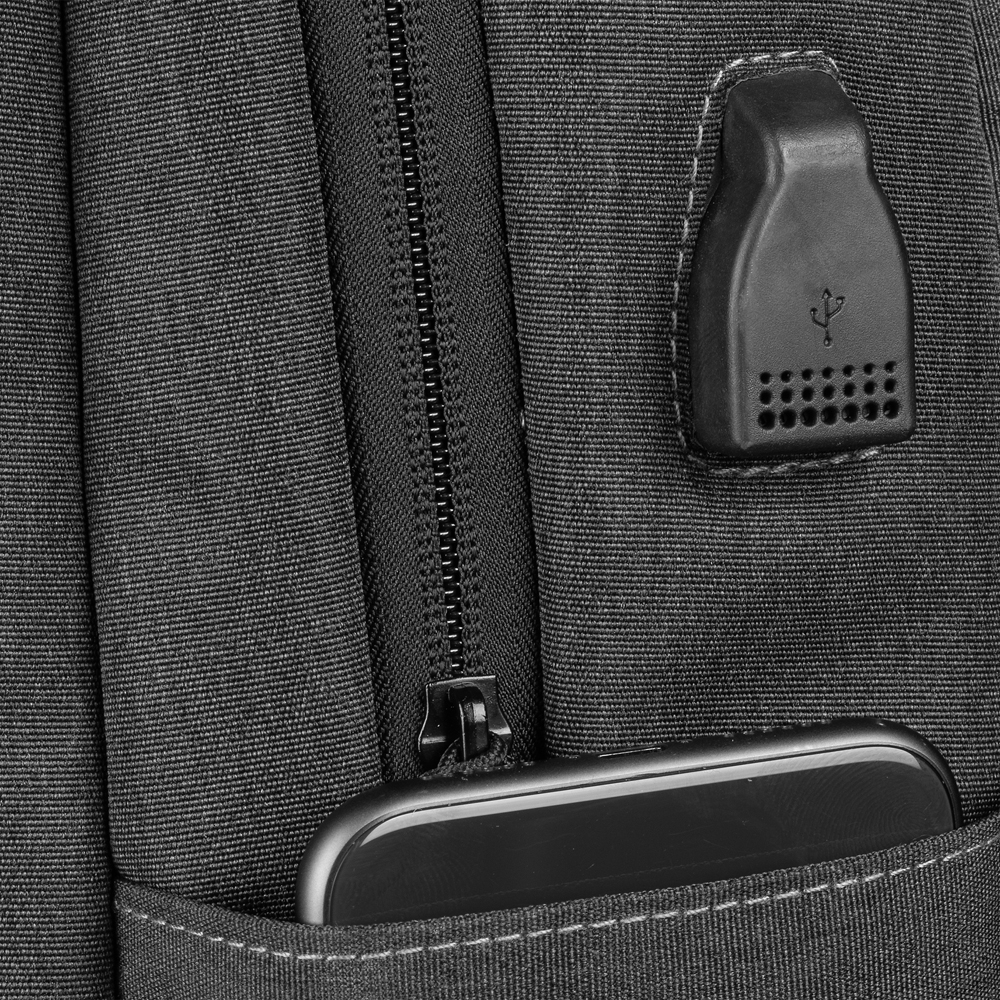 Mochila para notebook em Poliéster 600D e PU