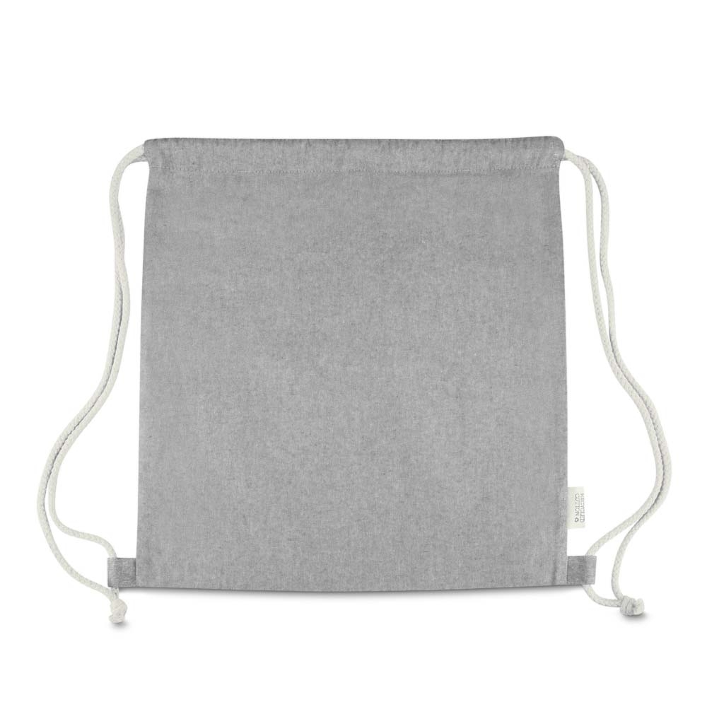 Saco Mochila em algodão mescla reciclado
