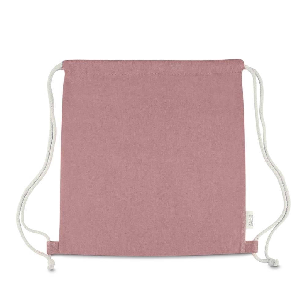 Saco Mochila em algodão mescla reciclado