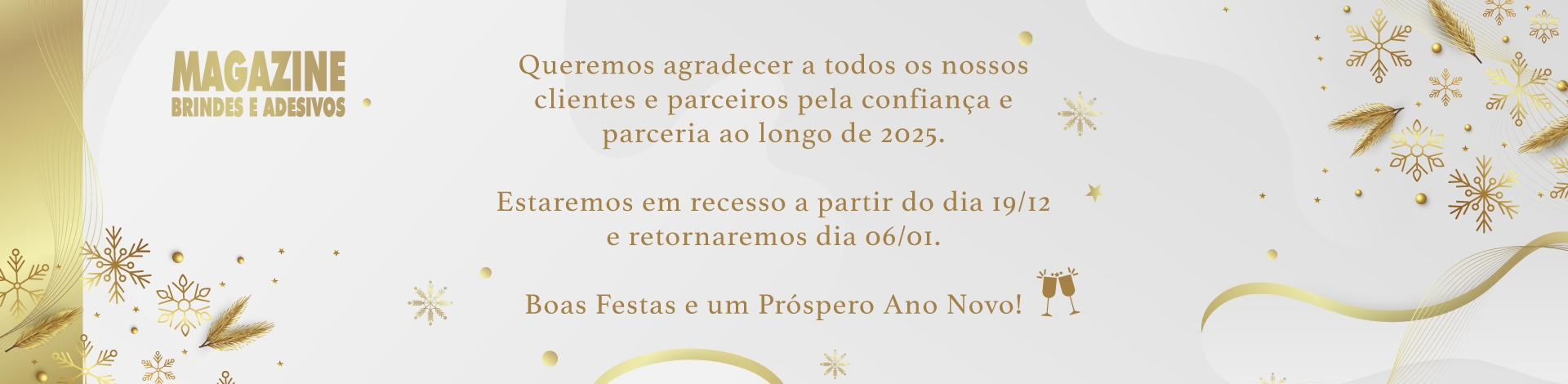 Comunicado de recesso